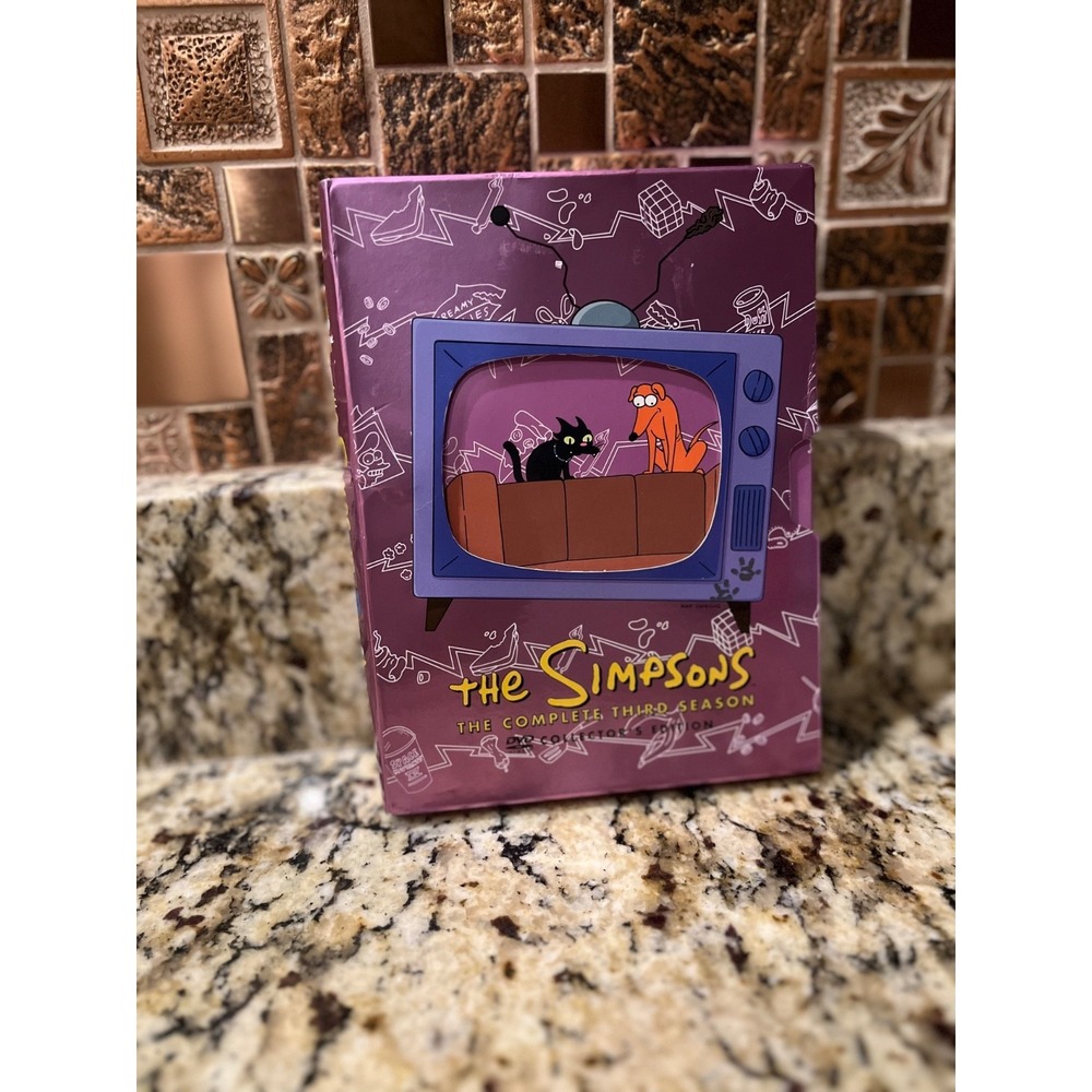 The Simpsons DVD Seasons  3 Collectors Edition Box Sets USED & Free Shipping‎